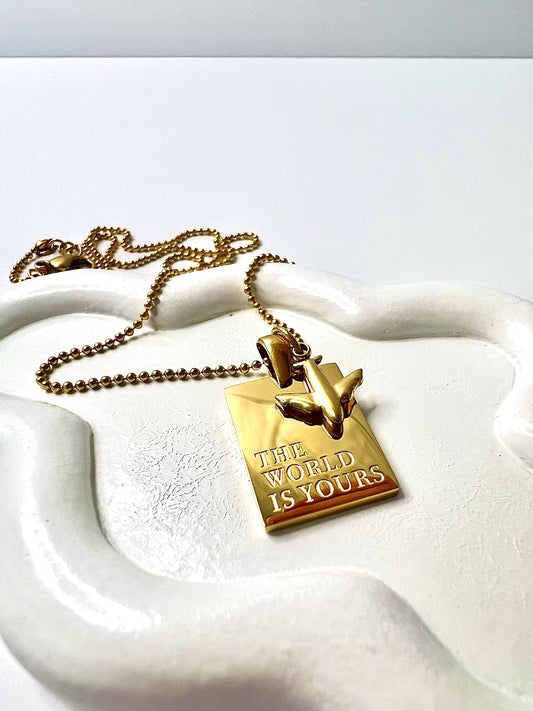 The world is yours-Necklace